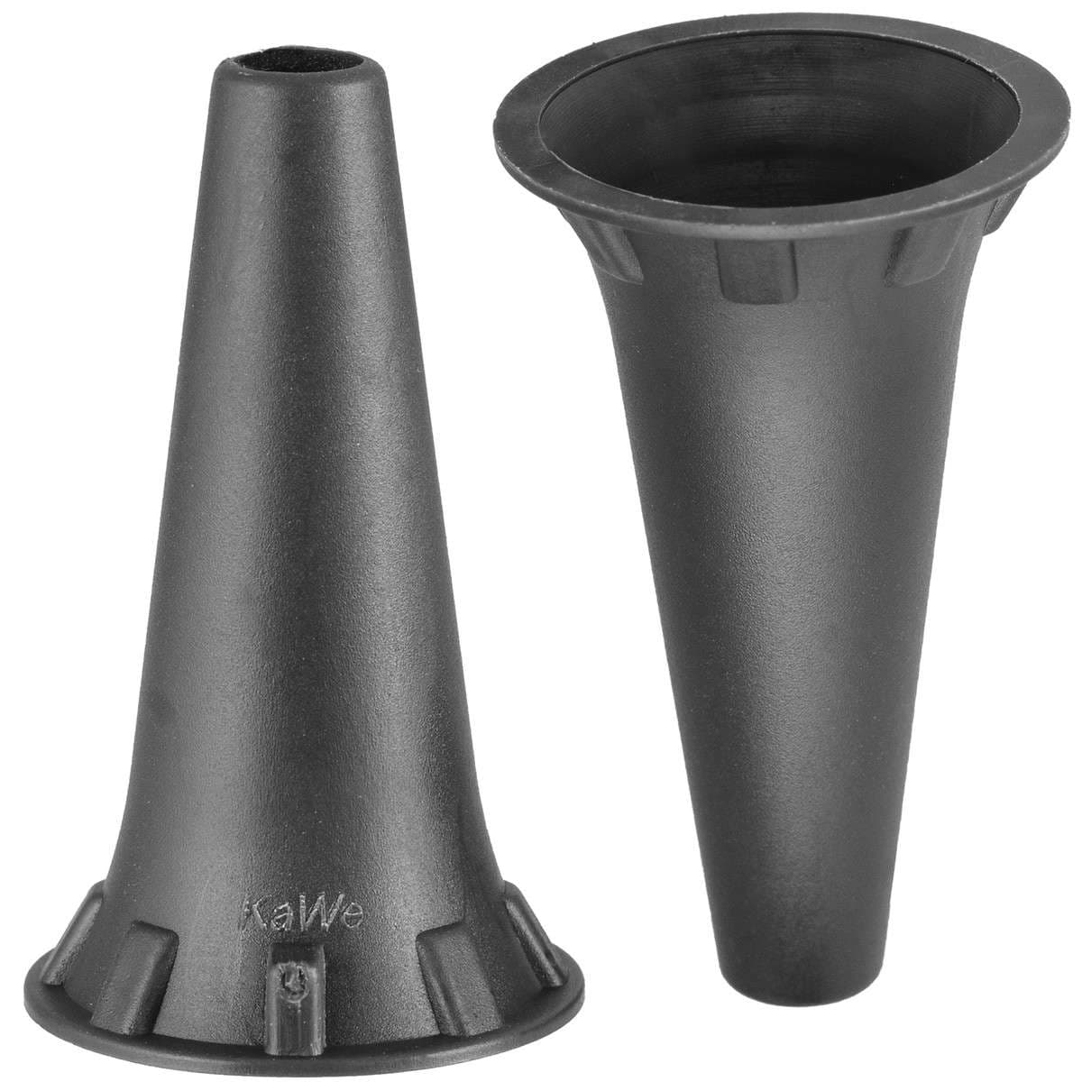 Mabis Disposable Ear Specula for Piccolight, 4mm, Black - Package of 100 - Image 1