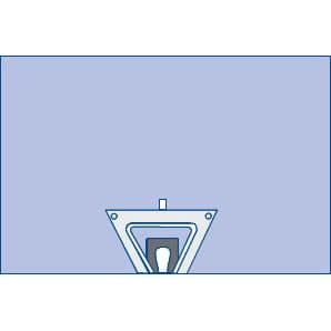 Medline Sterile Shoulder Split Surgical Drape with Pouch - Case of 8 - Image 2