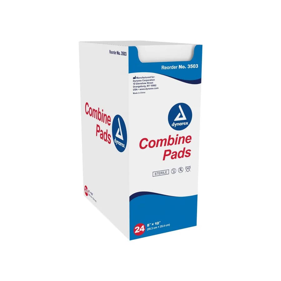 Dynarex Combine Pad, 8 x 10 Inch - Case of 360 - Image 1