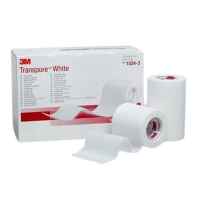 Transpore Hypoallergenic Surgical Tape, White, 2 Inch x 10 Yard - Image 1