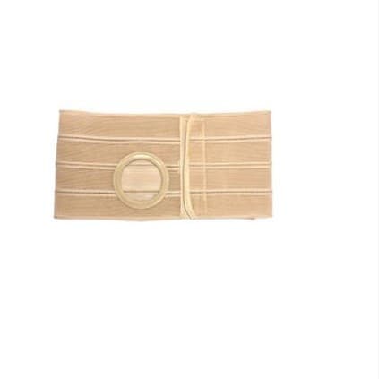 Nu-Hope 6" Regular Elastic Flat Panel Ostomy Support Belt, 2-7/8 x 3-3/8", Beige - Each - Image 1
