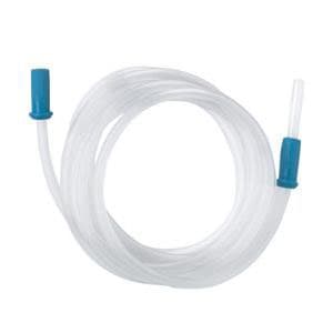 Medline Universal Sterile Suction Tubing with Scalloped Connectors, 3/16" x 6' - Case of 50 - Image 1