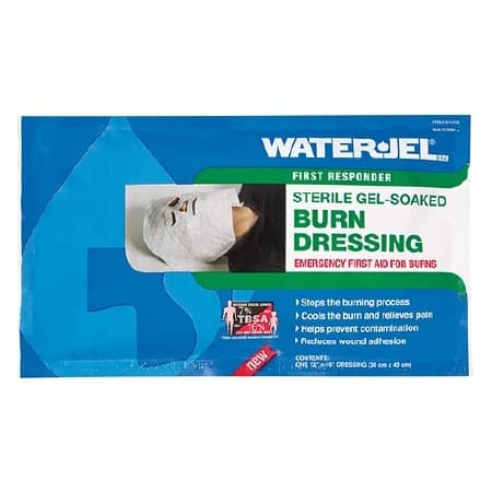 Water-Jel Burn Dressing Clear Face Mask, 12 X 16 Inch - Each - Image 1