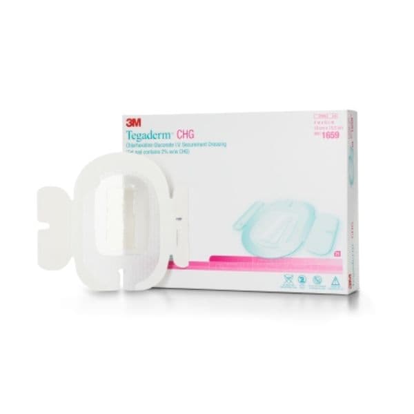 3M Tegaderm CHG I.V. Securement Dressing - Image 4