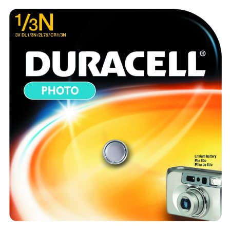 Duracell 1/3 N Cell 3V Lithium Battery Disposable - Case of 36 - Image 1