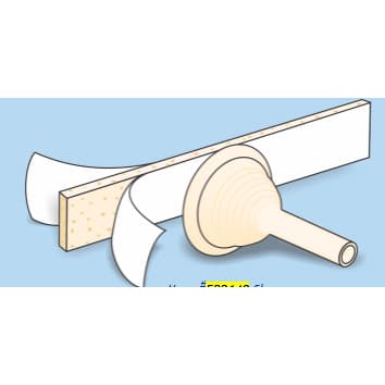 Uro-Cath Molded-Latex Male External Catheter with Urofoam-2 - Image 2