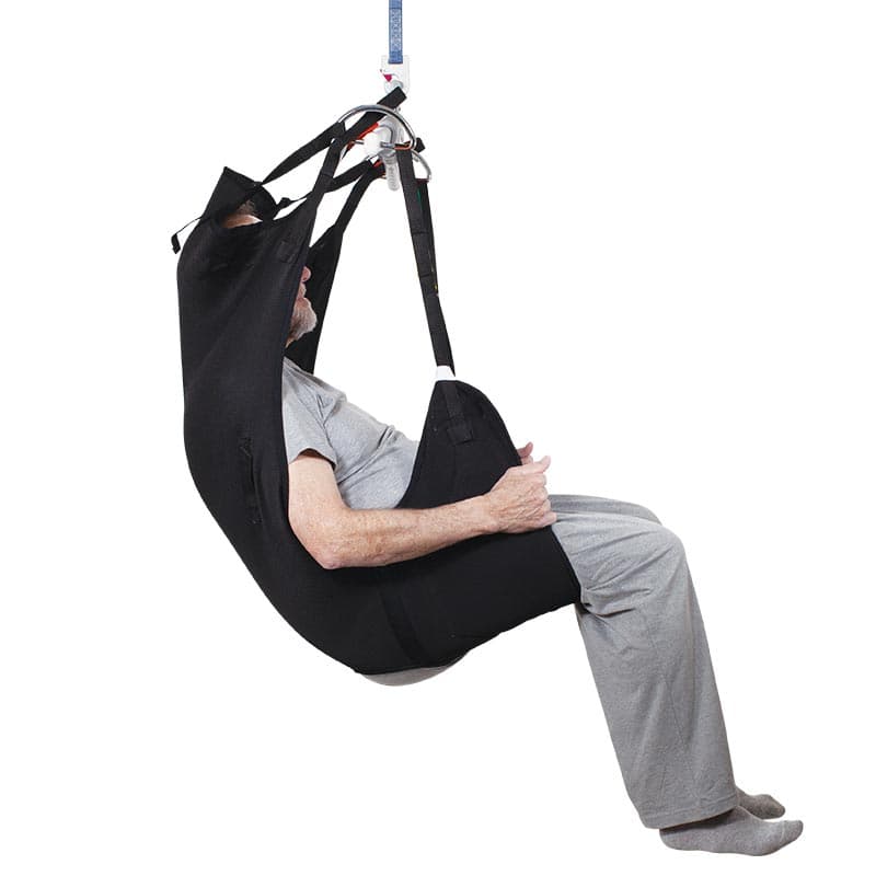 Handicare Deluxe Hammock Spacer Sling with Head Support and Hip Straps - Small - Image 1