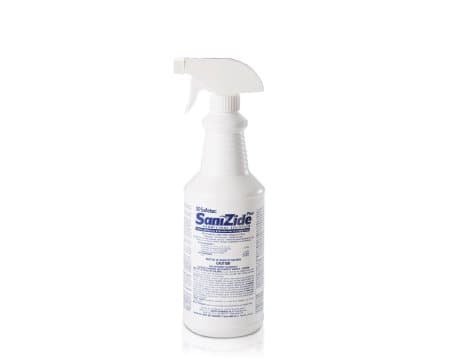 SaniZide Plus Surface Disinfectant Cleaner Bottle Liquid NonSterile, 32 oz. - Case of 6 - Image 1