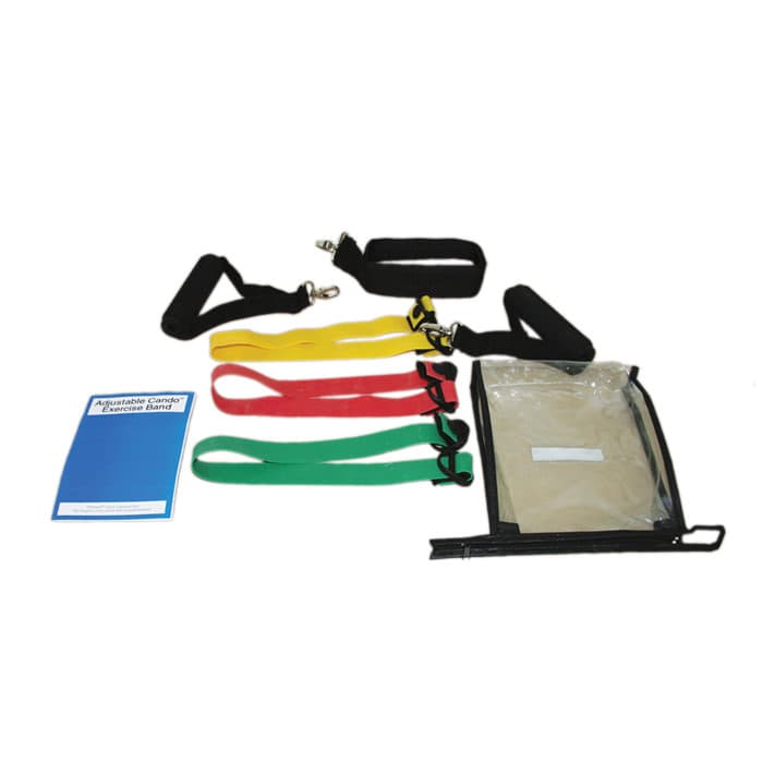 CanDo Adjustable Exercise Band Kit, 3 band - Image 1