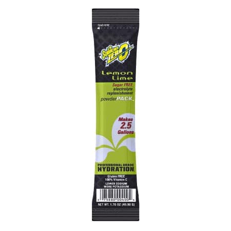 Sqwincher Zero Electrolyte Replenishment Drink Mix, Lemon-Lime - Bag of 8 - Image 1