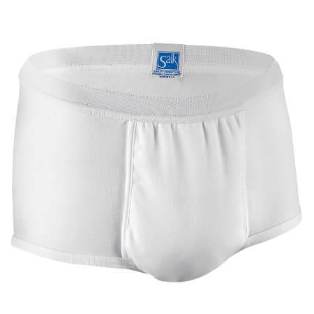 Salk Light & Dry Breathable Men's Incontinence Briefs, Small - Image 1