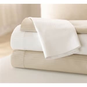 Medline T310 Reverse Sateen Flat Sheet - Image 1