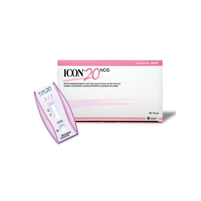 Hemocue Icon 20 hCG Pregnancy Test Kit - Box of 25 - Image 1