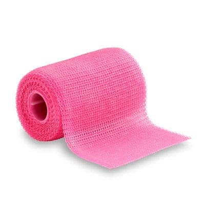 Delta-Lite Plus Fiberglass Cast Tape, Pink, 3 Inch x 12 Feet - Box of 10 - Image 1