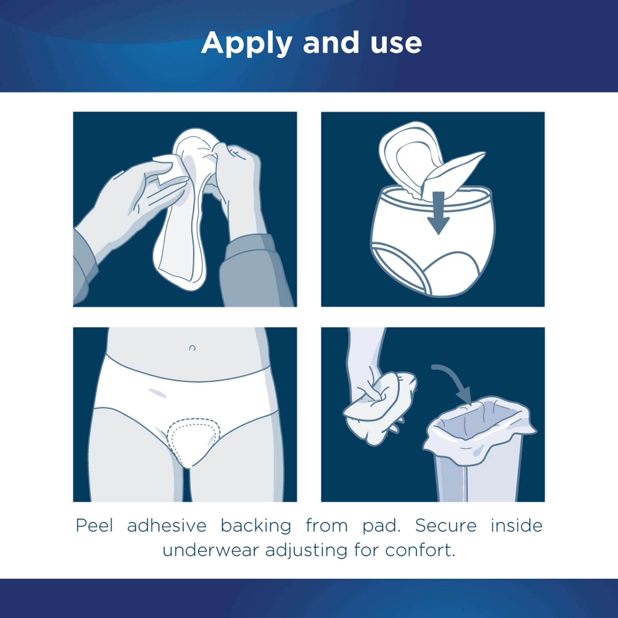 Attends Discreet Female Bladder Control Pads - Image 4