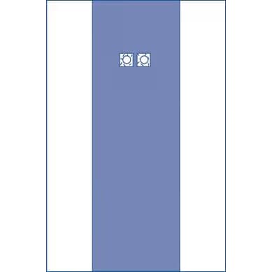 Medline Sterile Femoral Angiography Surgical Drape - Image 1