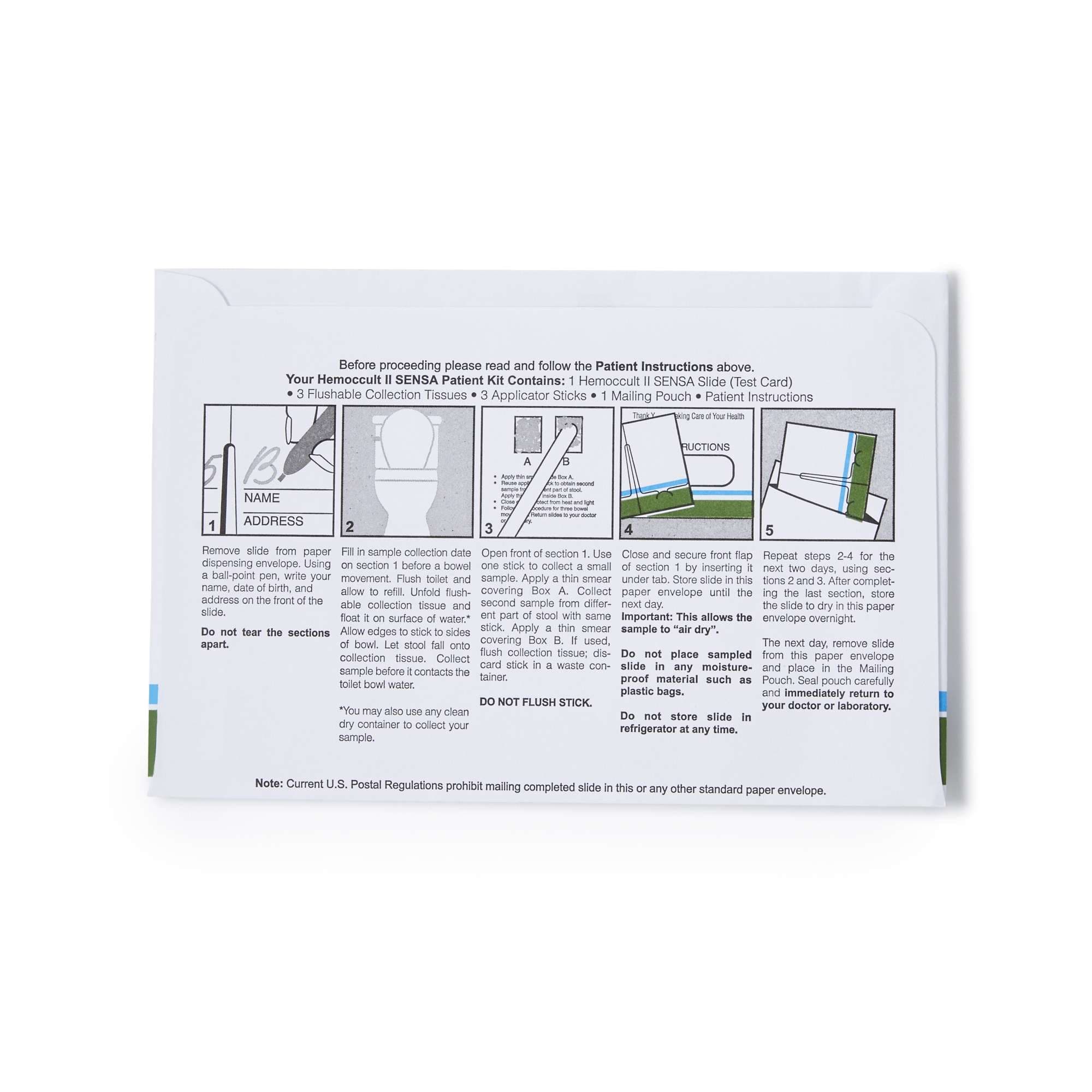 Hemoccult Sensa Dispensapak Plus Fecal Occult Blood Test Kit - Image 5