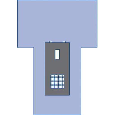 Medline Nonsterile Cystoscopy T-Style Drape - Case of 80 - Image 2