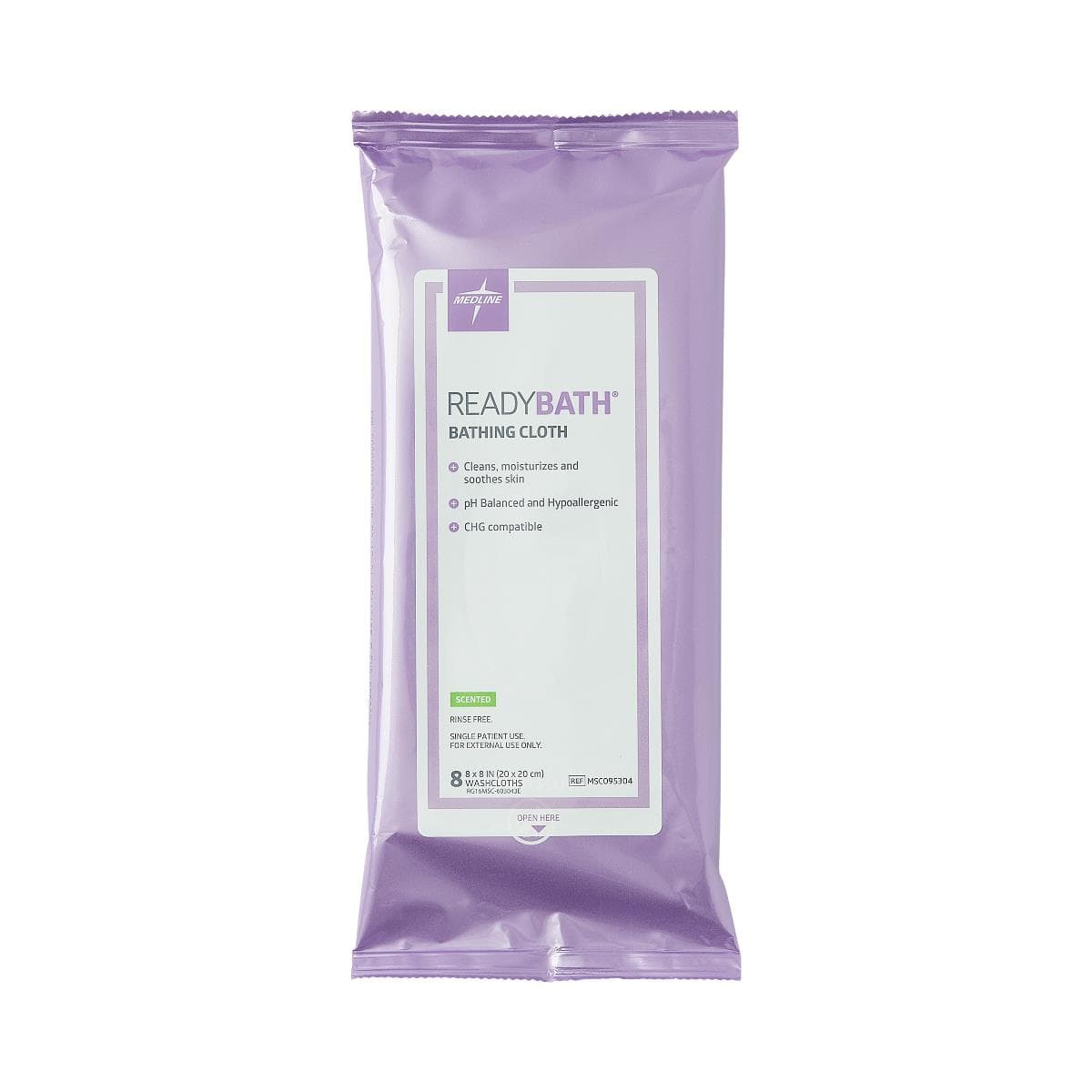 Readybath Total Body Cleansing Standard Weight Washcloths,Scented - Each - Image 1