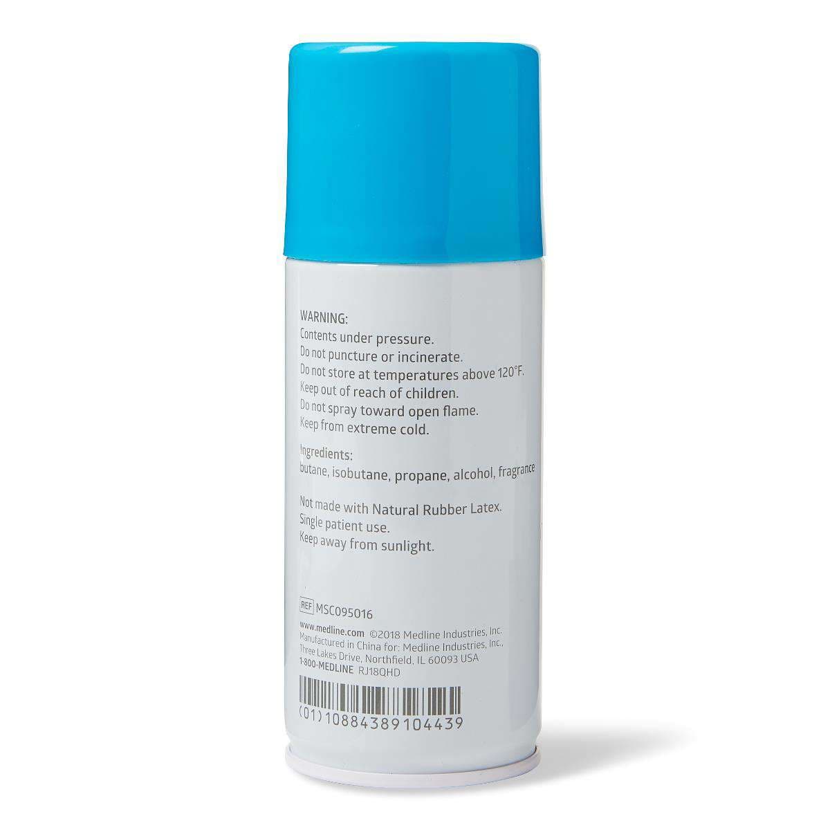 Medline MedSpa Aerosol Spray Deodorant, 5 oz - Case of 24 - Image 2