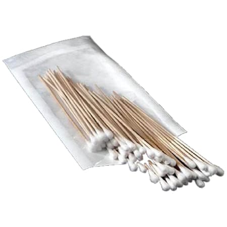 Sklar Swabstick 3 Inch Wood Shaft Sterile Cotton Tip - Case of 250 - Image 1
