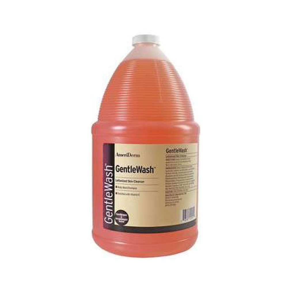 Ameriderm GentleWash Lotionized Skin Cleanser, Screw Top Bottle, 1 Gallon - Image 1