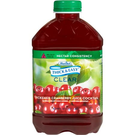 Thick & Easy Clear Thickened Beverage, 46 oz, Cranberry Juice Cocktail - Each - Image 1