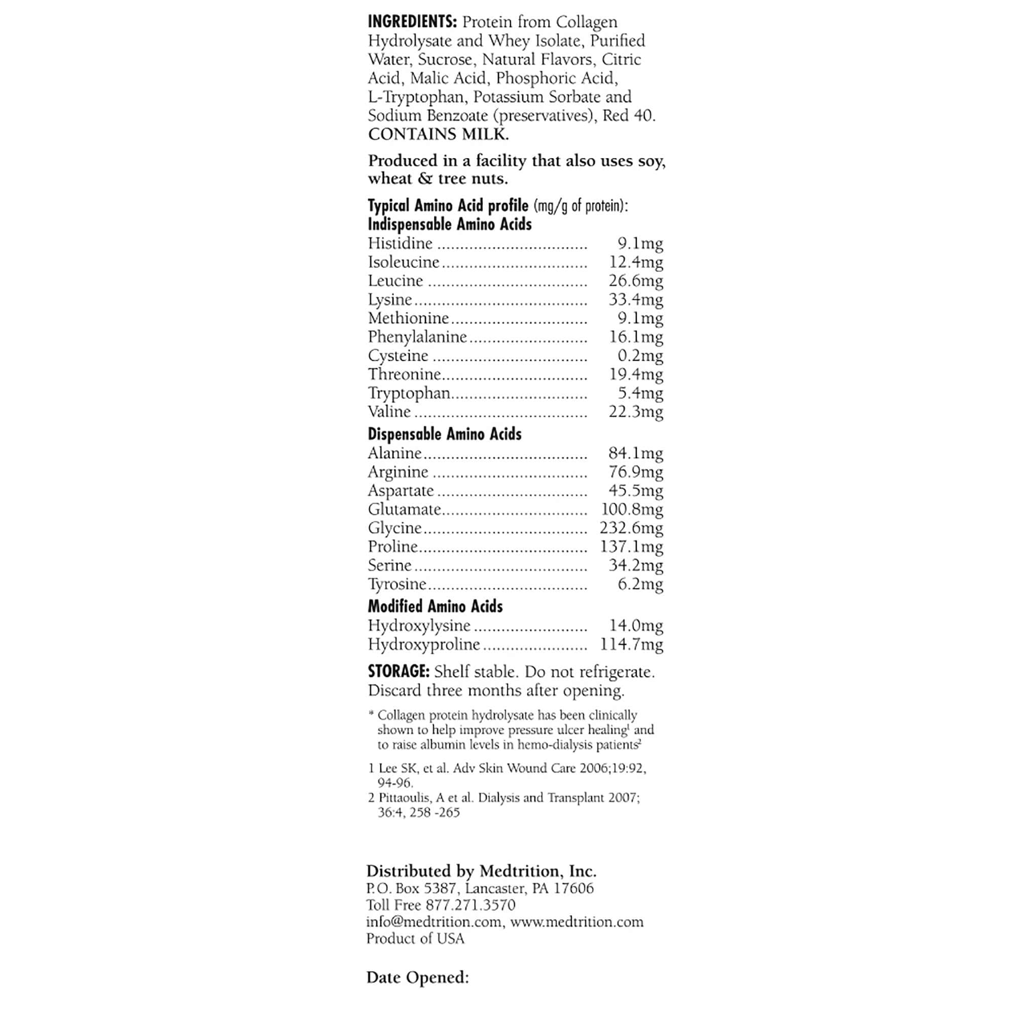 ProSource Plus Protein Supplement, Berry Punch, 32 oz - Case of 4 - Image 3