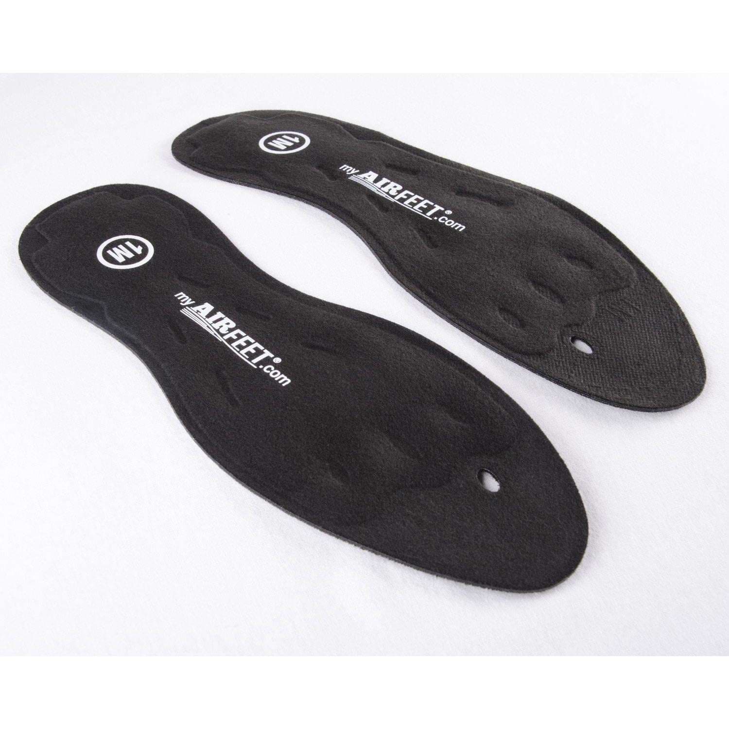 AirFeet Classic Shoe Insoles, Size 2X, 13 to 16 M Black - Pair - Image 1