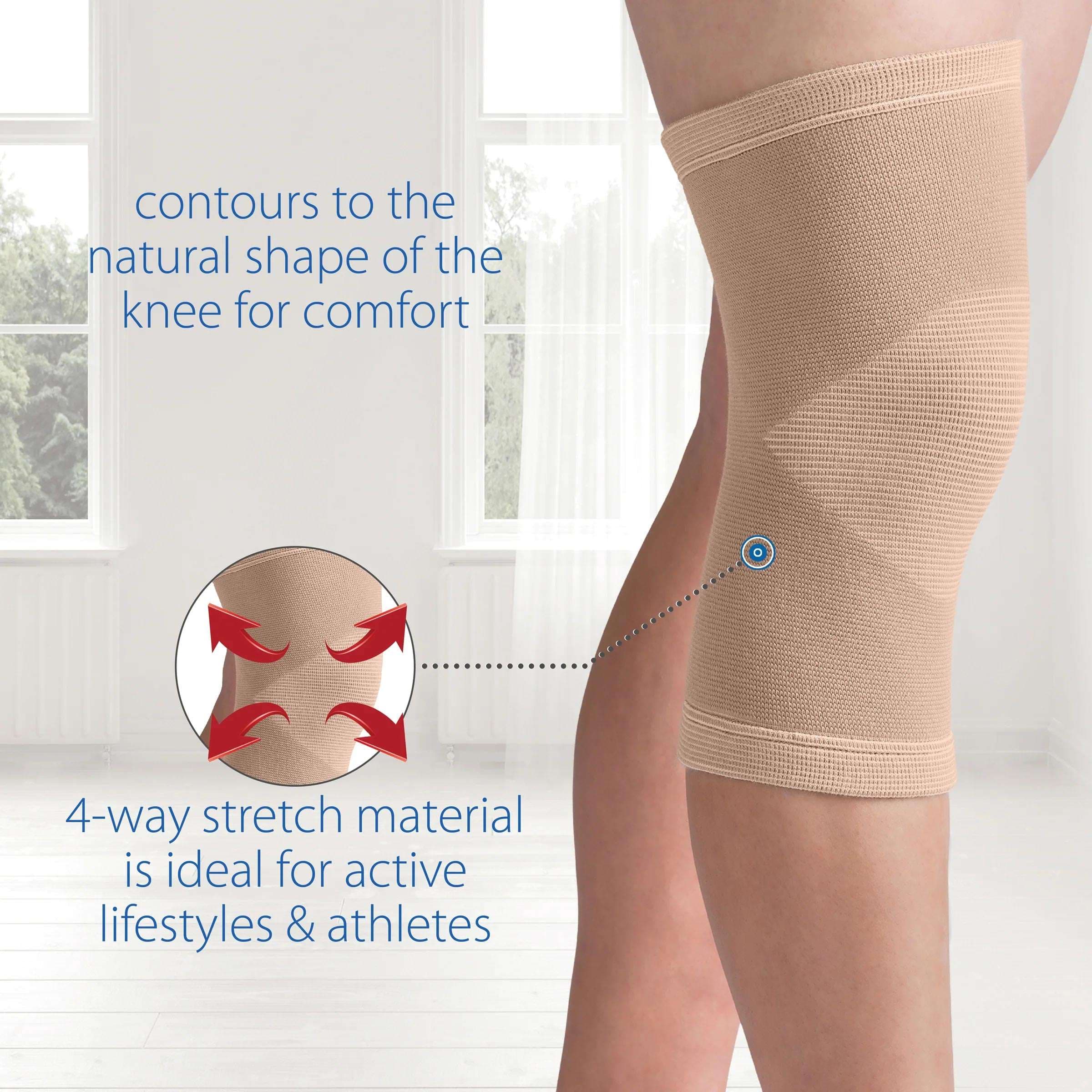 Swede-O Elastic Knee Tetra-Stretch - Image 2