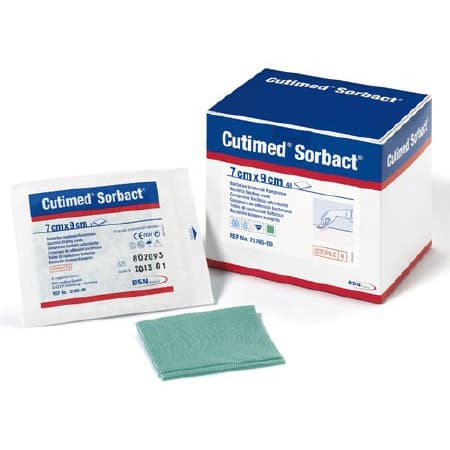 Cutimed Sorbact Swab Dressing, 2-3/4 x 3-1/2 Inch - Each - Image 1