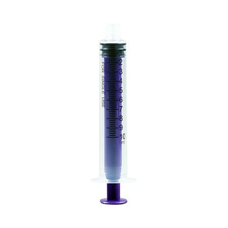 Vesco ENFit Tip Medical Syringe, Flush and Bolus Feed, 10mL - Each - Image 1