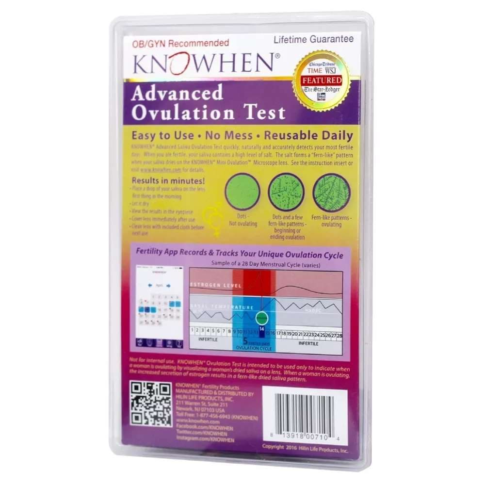 KNOWHEN Saliva Ovulation Test - Image 3