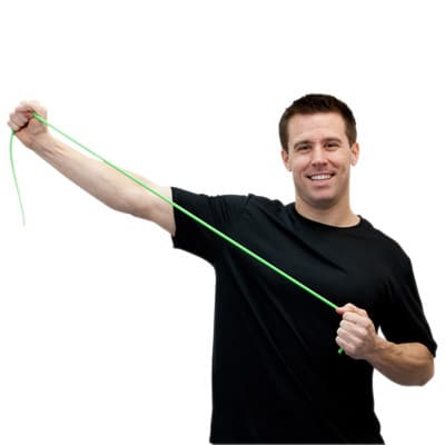Val-u-Tubing Low Powder Exercise Tubing, 25 Foot, Lime, Medium - Image 1