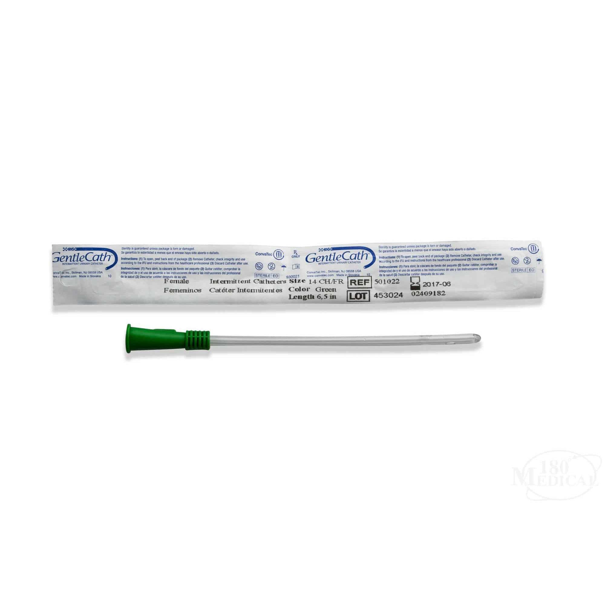 GentleCath Uncoated PVC Intermittent Catheter for Male, Coude Tip - Image 5