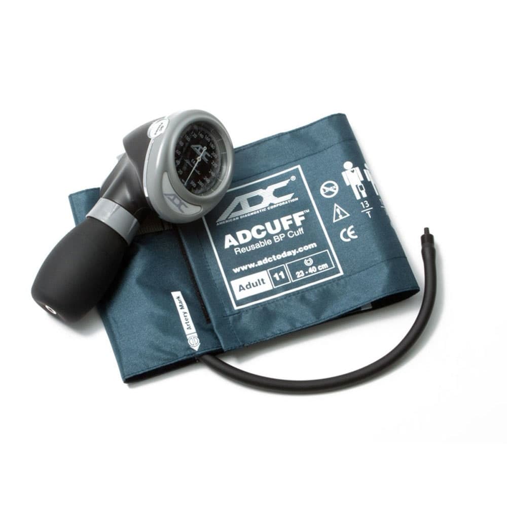 ADC Diagnostix Palm Aneroid Sphyg, Teal, Adult - Image 1