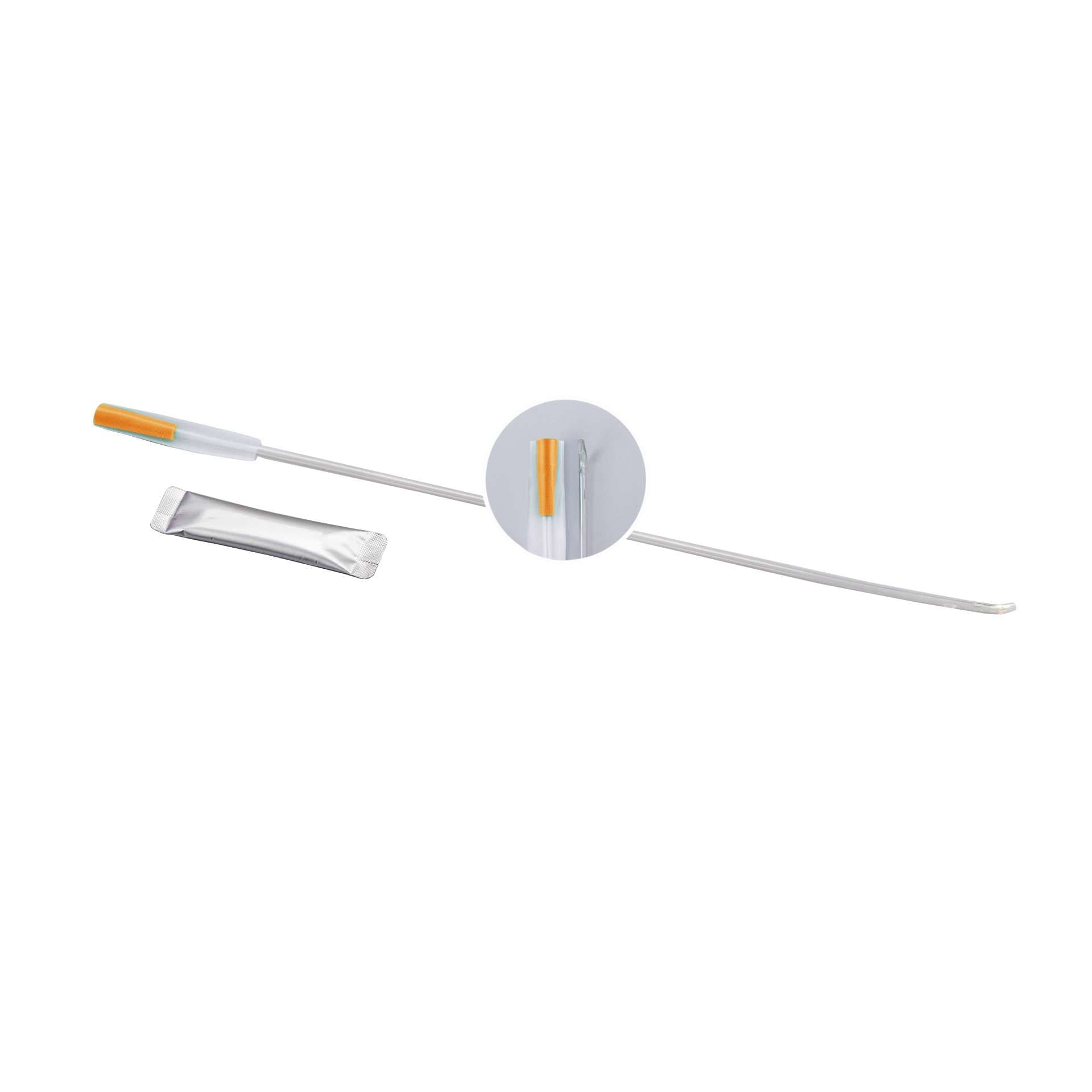 TruCath Hydrophilic Coude Catheters, 16 Fr - Box of 30 - Image 1