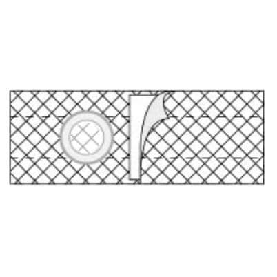 Nu-Hope Nu-Form 5" Ostomy Support Belt, 2-1/4" White, Large - Each - Image 1