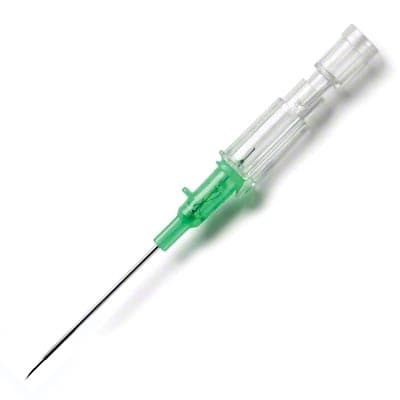 B. Braun Introcan Safety Polyurethane IV Catheter, Straight Hub, 18 Gauge, 1.25"L - Case of 200 - Image 1
