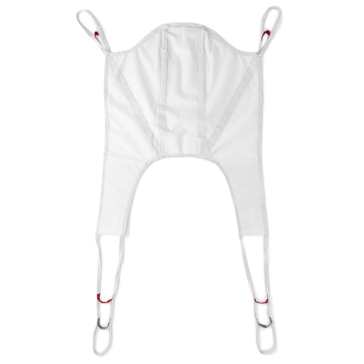 Medline Disposable 2-Point U-Shaped Patient Sling with Head Support, Extra Large - 10/Case - Image 1