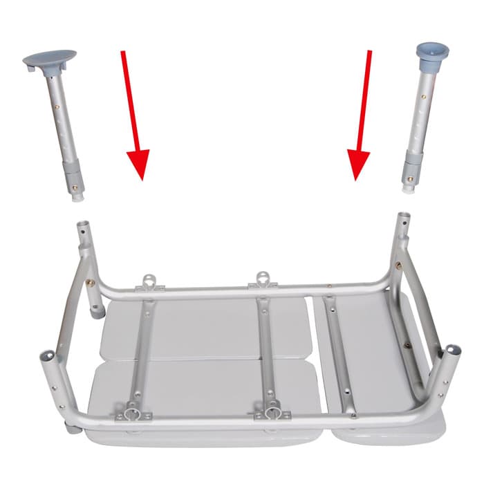 Drive Padded Transfer Bench - Image 4