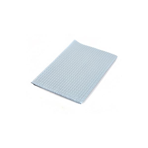 Swab-ee Procedure Towel NonSterile, Blue, 13-1/2 x 18 Inch - Case of 500 - Image 1