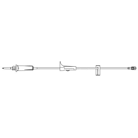 B. Braun DEHP Drip Chamber Primary Administration Set - Case of 50 - Image 1