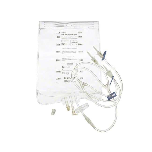 Braun EVA Empty Bag, 3000 mL - Package of 5 - Image 1