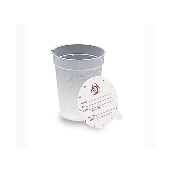 Vollrath Specimen Container with Pour Spout, NonSterile, Without Closure - Sleeve of 25 - Image 1