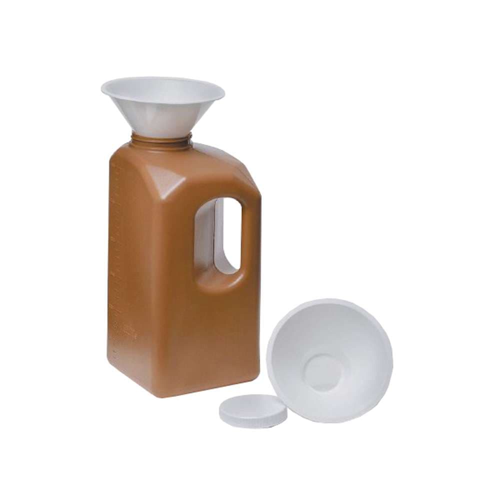Medline Graduated 24 Hour Urine Specimen Collection Container, 3,000 mL - Each - Image 1