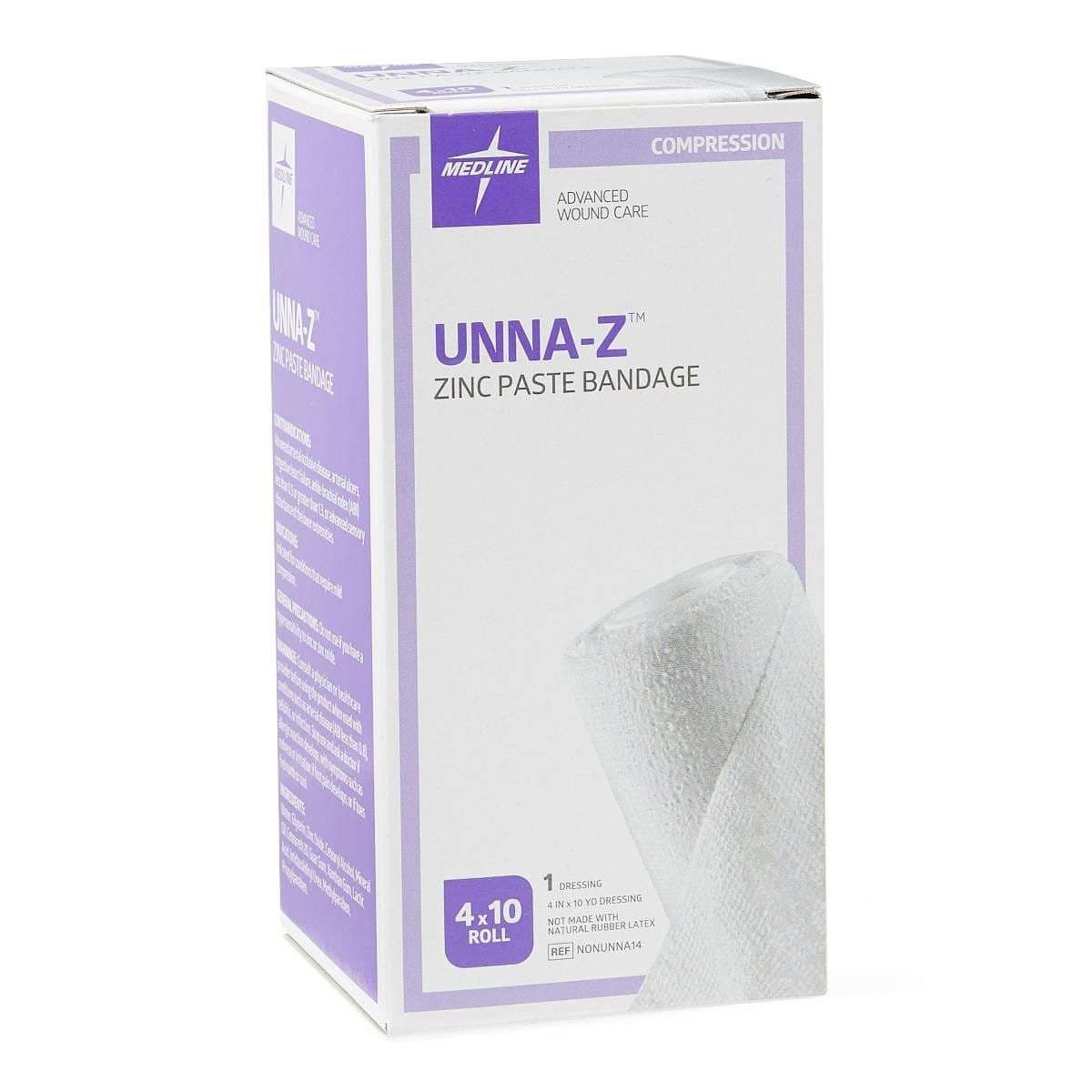 Medline Unna-Z Zinc Oxide Compression Bandages - Case of 12 - Image 1