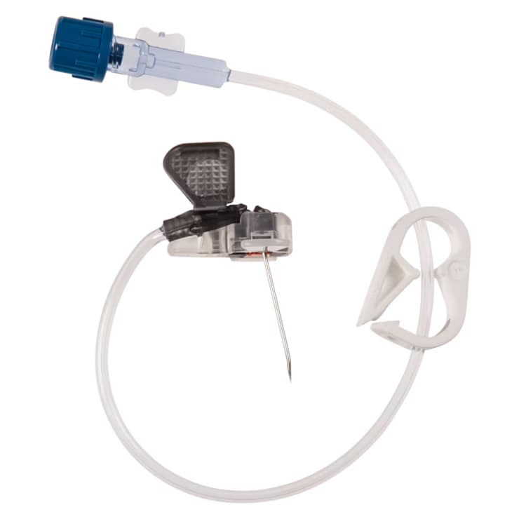 MiniLoc Safety Infusion Set without Y-injection Site, 22 Gauge, 1.5 Inch - Case of 20 - Image 1