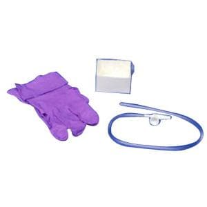 Argyle Suction Catheter Tray with Chimney Valve, Whistle Tip, 14Fr - Image 1