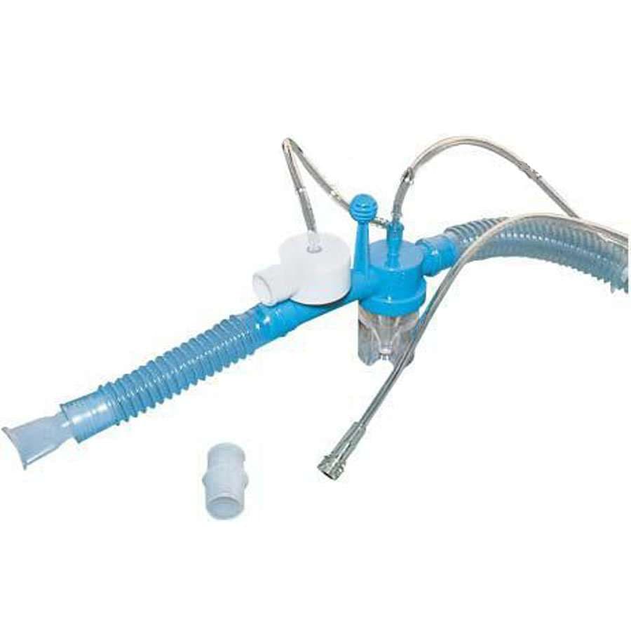 AirLife IPPB Manifolds with 360 degree Baffled Quick-Neb Nebulizer - Case of 50 - Image 1